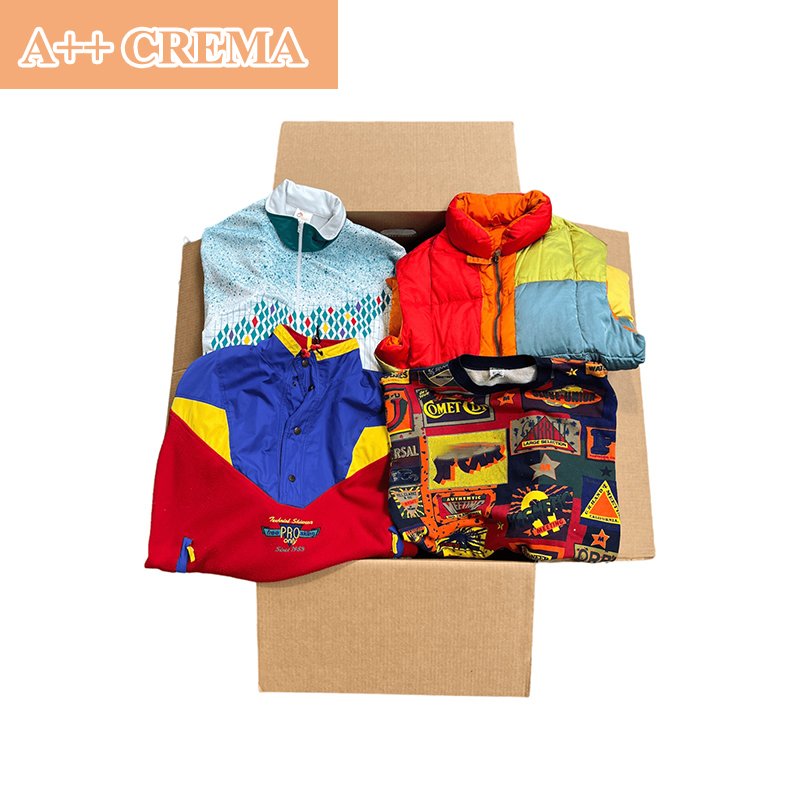 Hissen Factory Wholesale European Usa Grade a Quality Super Crema Used Clothes Bales Extra Brand Outlet Second Hand Clothes