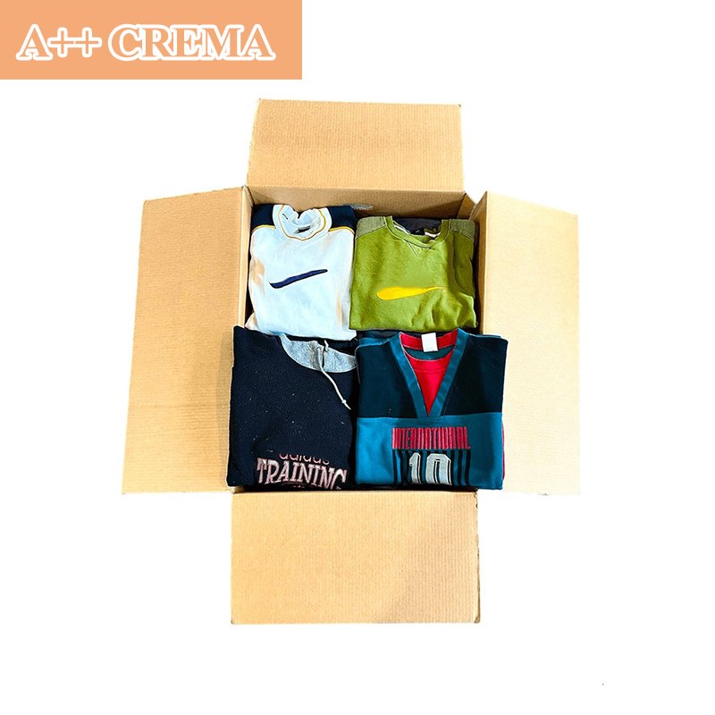 Hissen Factory Wholesale European Usa Grade a Quality Super Crema Used Clothes Bales Extra Brand Outlet Second Hand Clothes