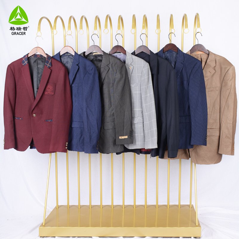 Men suit business men's used clothes branded men bale second hand clothes used jackets clothing