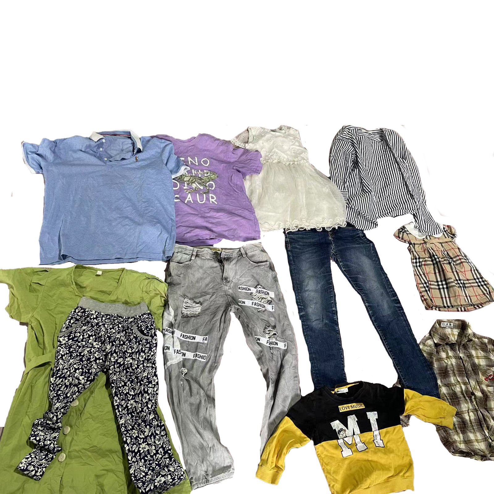 High Quality Branded Bea Kids Second Hand Clothing Korean Used Clothes bales