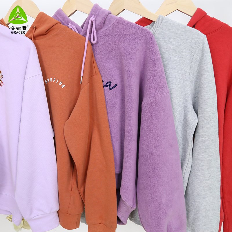 High Quality Second Hand brand Clothes Bundle Used Clothing Fashion Designer hoody Mixed Cloth Bale