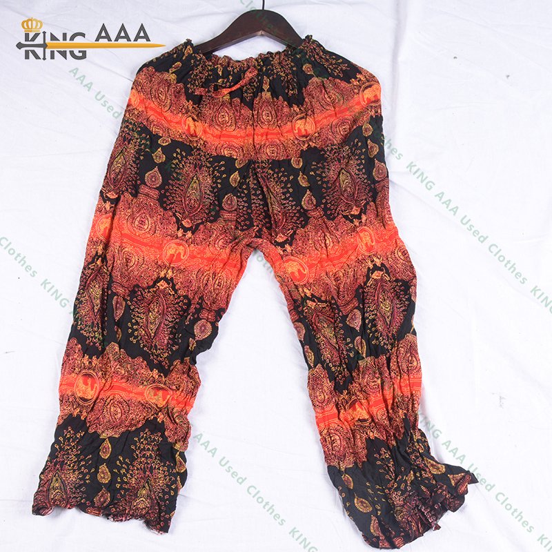 Used pant old man adult USA Korea 45kg bales trousers old woman pant for Used clothes