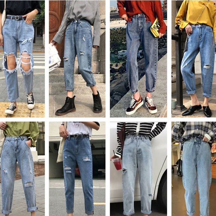 2024 Fashion Women brand new Ladies Jeans Bulk Apparel In Stock Wholesale