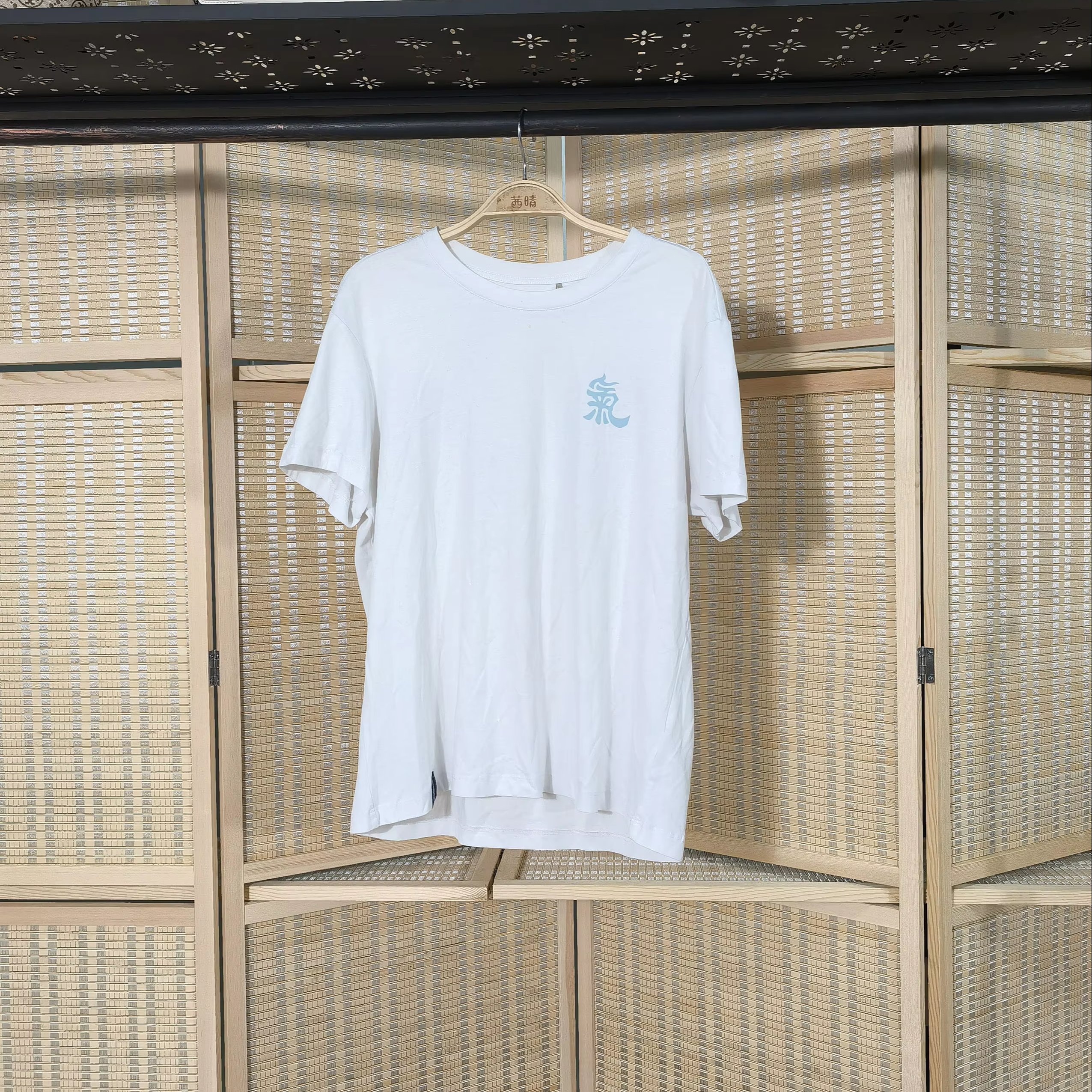 Wholesale Round Neck Loose T-shirt Used White T Shirt Second Hand Clothes Bale
