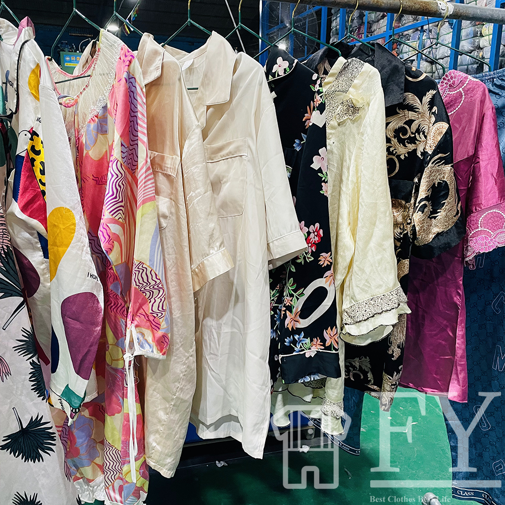 FengYang Women's Pyjamas Sleepwear Ball Thrift Premium Dubai Used Clothes In Bales