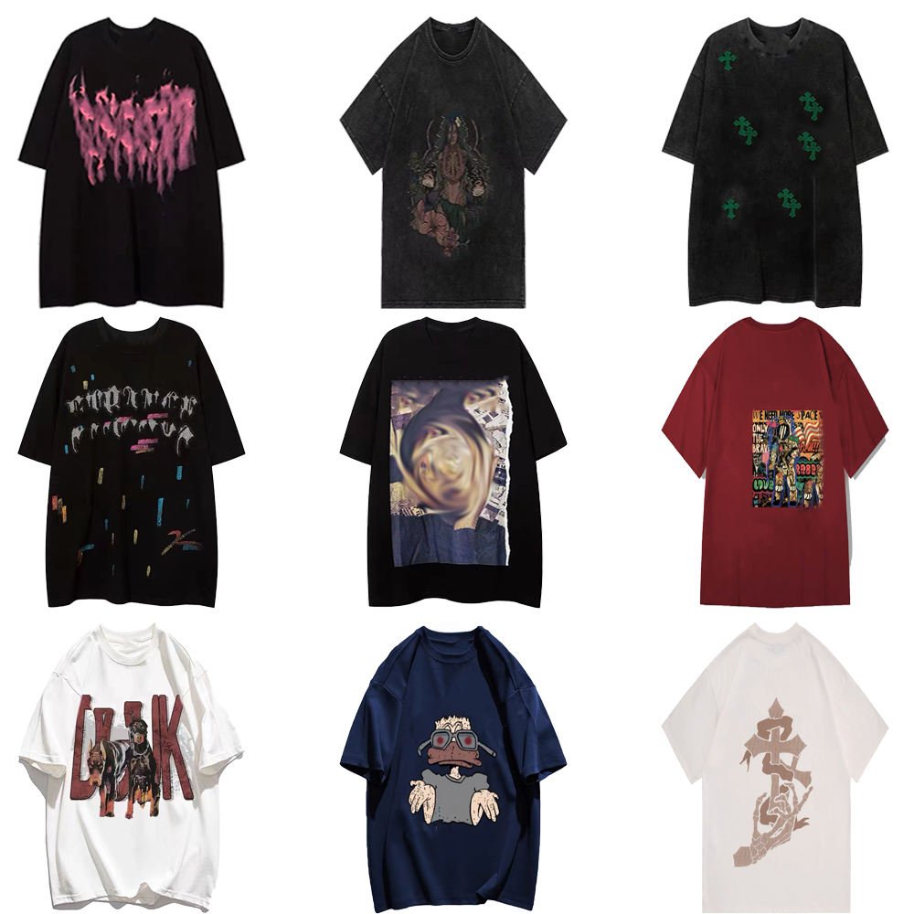 high quality summer second hand clothes wholesale used clothing branded Men's T-Shirts for men used clothes bales used clothes
