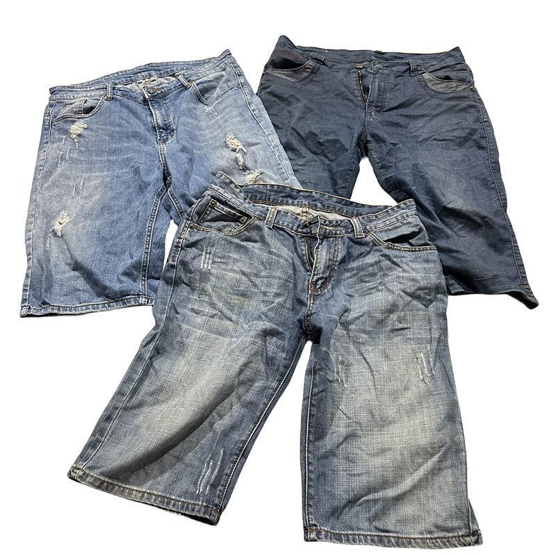 denim pants short second hand jeans short pants for men used mens shorts mens thrift pants