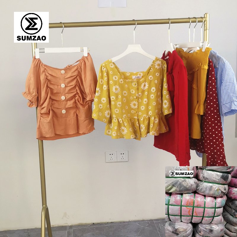 Summer Mixed Branded Second Hand Thrift Clothes Ropa Usada Vintage Clothing Used Clothes Bales