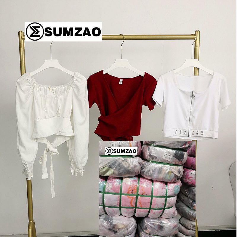 Summer Mixed Branded Second Hand Thrift Clothes Ropa Usada Vintage Clothing Used Clothes Bales