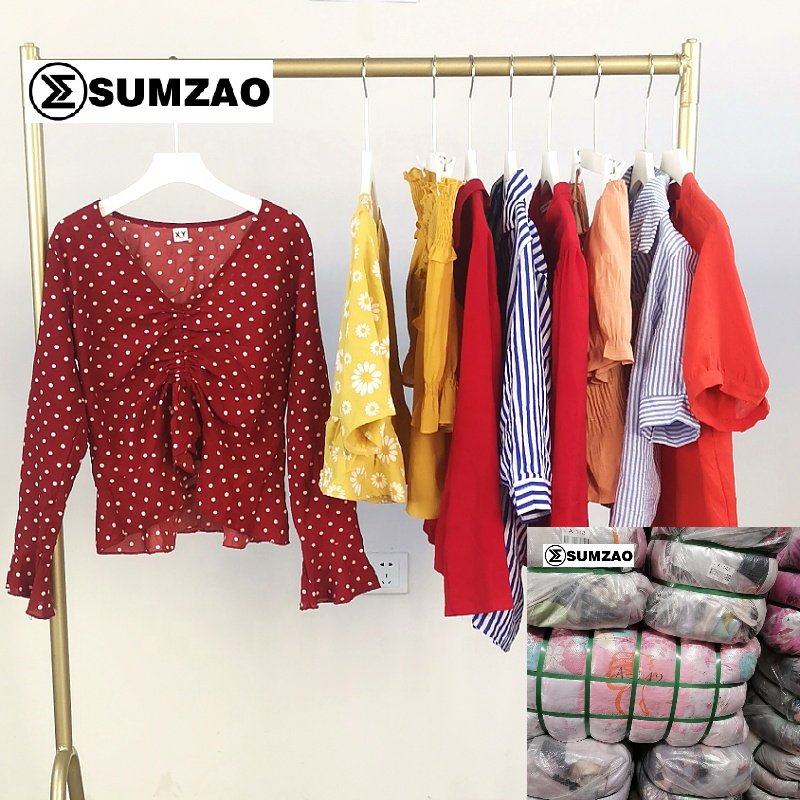 Summer Mixed Branded Second Hand Thrift Clothes Ropa Usada Vintage Clothing Used Clothes Bales