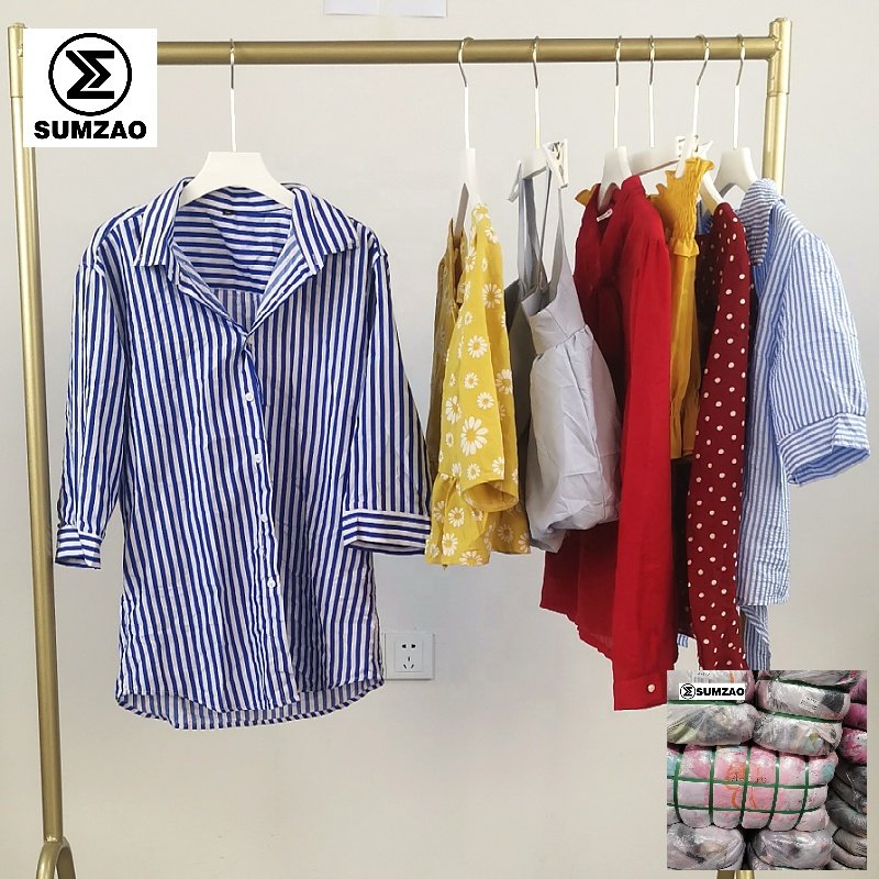 Summer Mixed Branded Second Hand Thrift Clothes Ropa Usada Vintage Clothing Used Clothes Bales