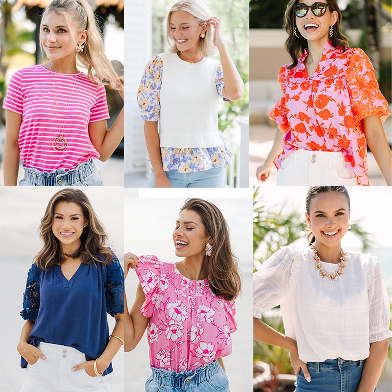 2023 Clearance Women's clothes wholesale casual dresses T-shirts mixed packaging random delivery stock clothing