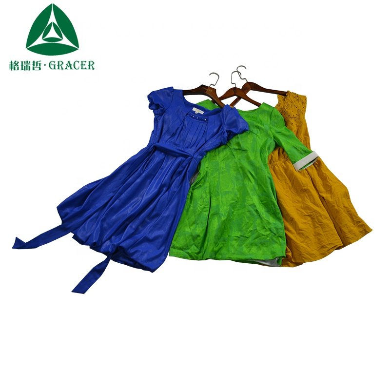 japan used clothes Ladies Cotton Dress container of used clothes