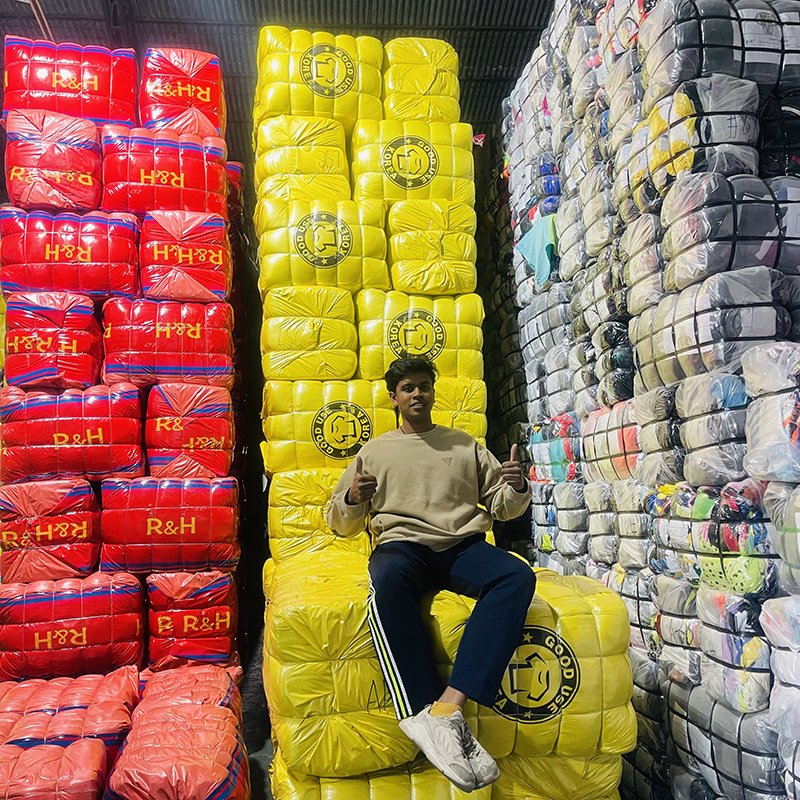 Wholesale Used Clothing 300kg Second Hand Clothes bales High quality Mixed Used Clothes For Men and woman