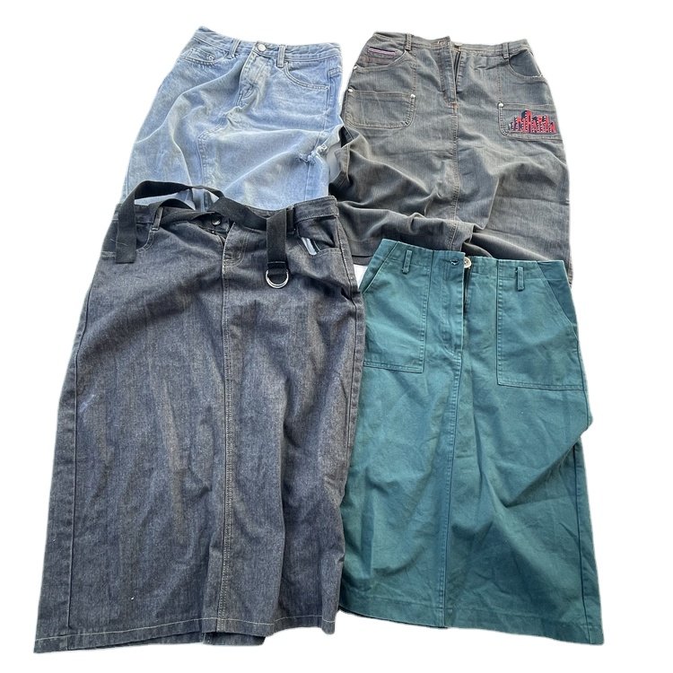 Stock Used Clothes Factory ukay ukay long skirt mixed dress 2nd clothiung for ladies