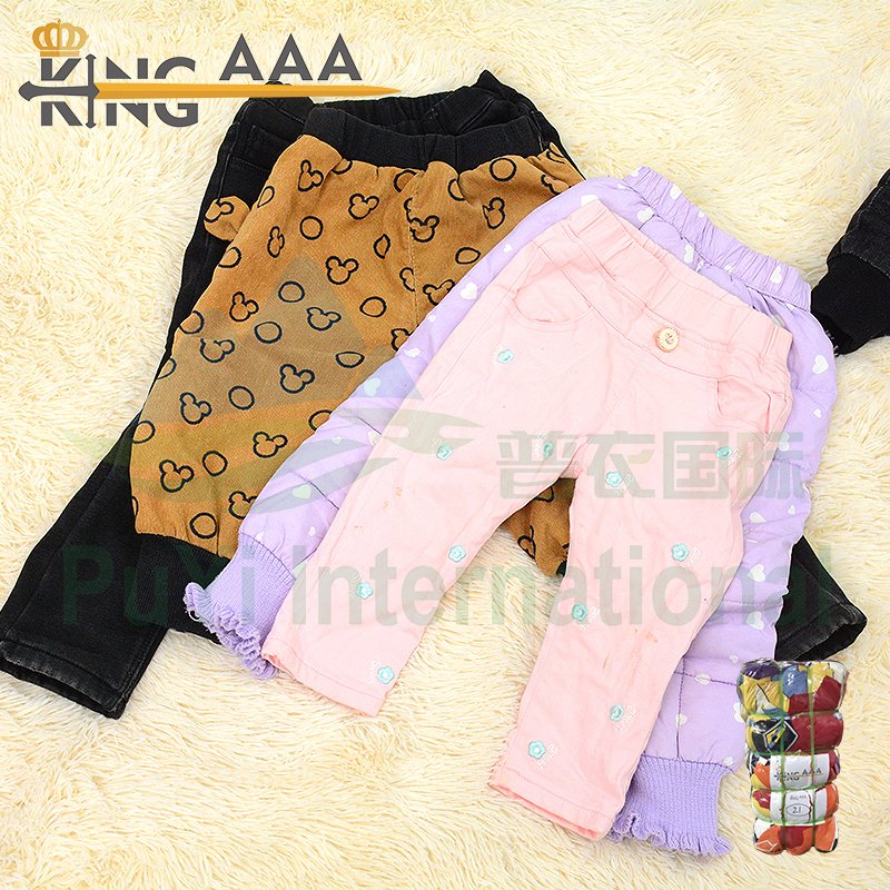 Kids clothes set second hand clothing 1-10 years old winter clothes used bales for kids