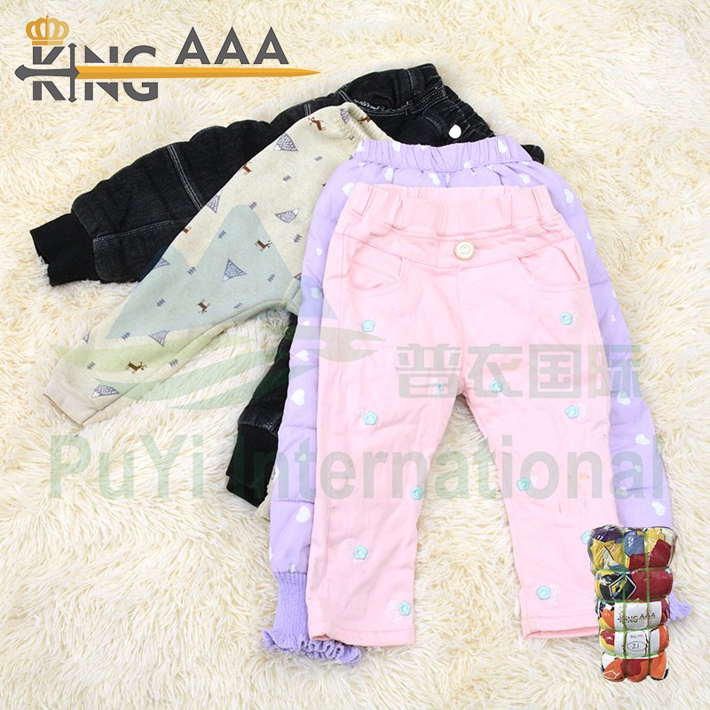 Kids clothes set second hand clothing 1-10 years old winter clothes used bales for kids