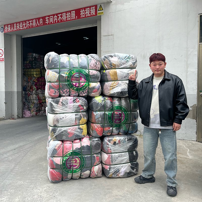 factory apparel stock wholesale grade A silk blouse femme mixed bales used clothes for women