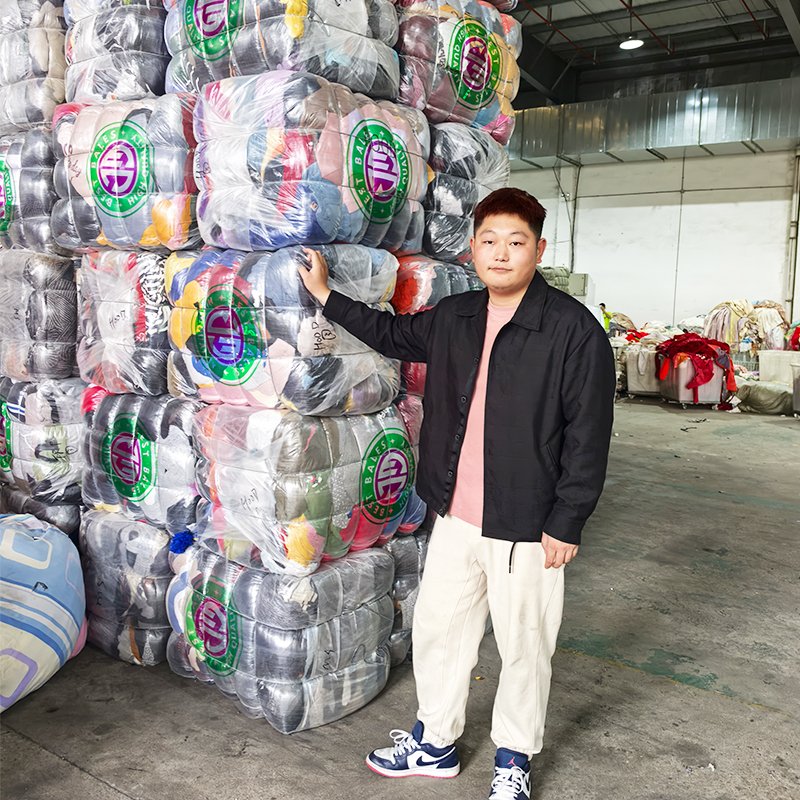 factory apparel stock wholesale grade A silk blouse femme mixed bales used clothes for women