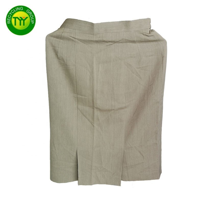 Second Hand Used Ladies Skirt Pacas Packing Dress Singapore Supplier 100 Kilograms Used Clothes