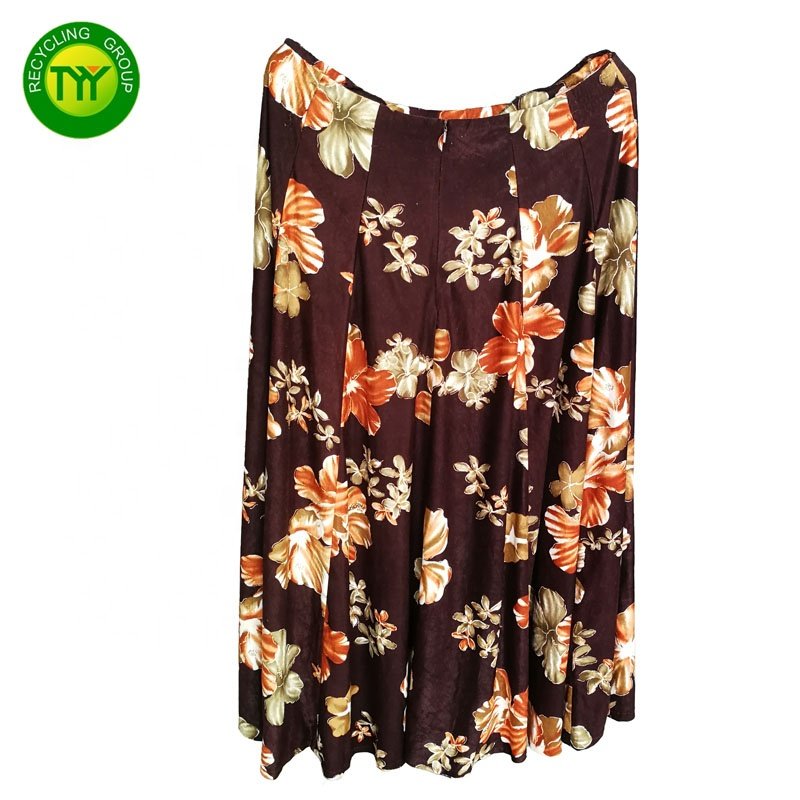 Second Hand Used Ladies Skirt Pacas Packing Dress Singapore Supplier 100 Kilograms Used Clothes