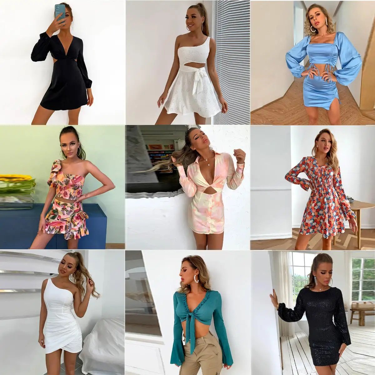 Brand bulk clothing big discount women's clothing clearing inventory clearance big sale women's loose clothing