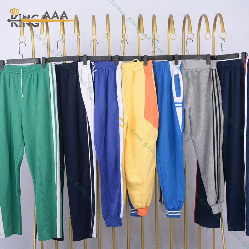 Second hand Sport swear Used clothing jersey Training Suit Football Uniform for Man second hand