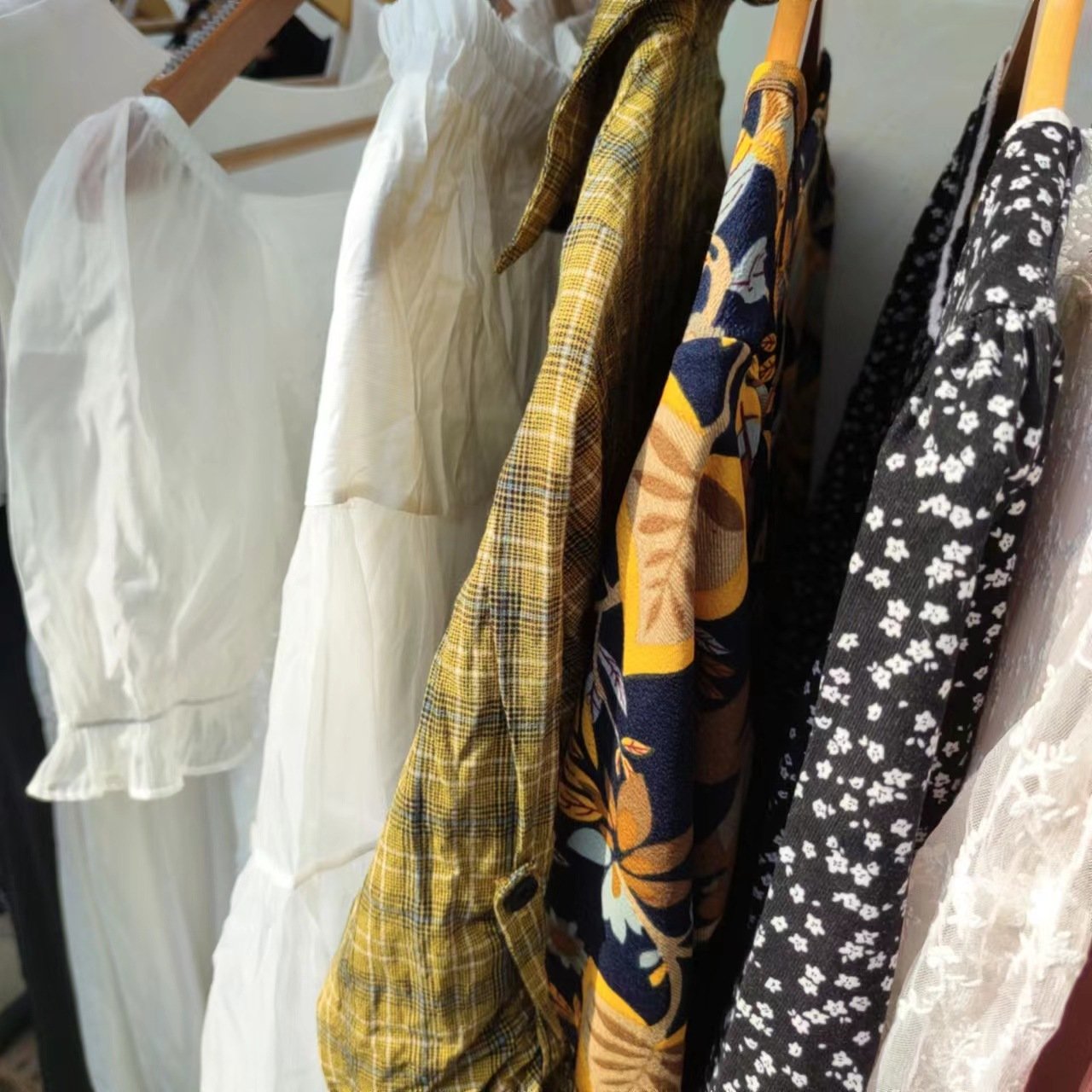 Summer Mix Used Clothes Girl Clothes In China Used Ladies Silk Dress Women Clothing Dresses