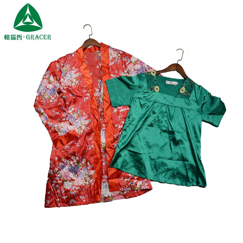 Trendy sleepwear import used clothes brand clothes second hand