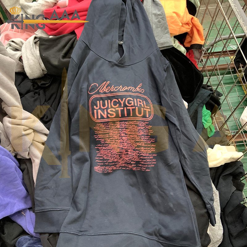 Vintage clothes Second hand hoodies thrift stores women clothing China used clothes