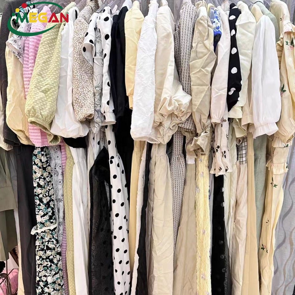 Megan Grade A Fast Fashion Second Hand Clothing Wholesale Joblot Women Used Clothes
