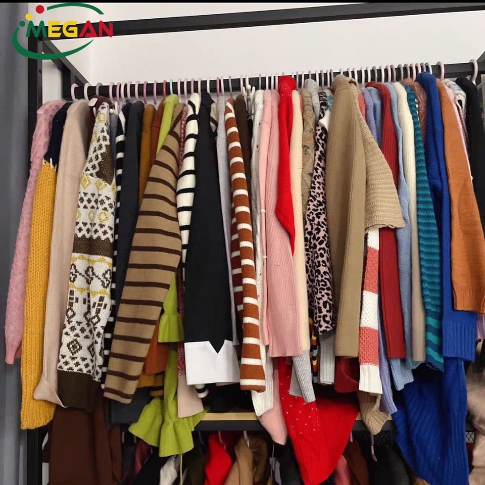 Megan Grade A Fast Fashion Second Hand Clothing Wholesale Joblot Women Used Clothes
