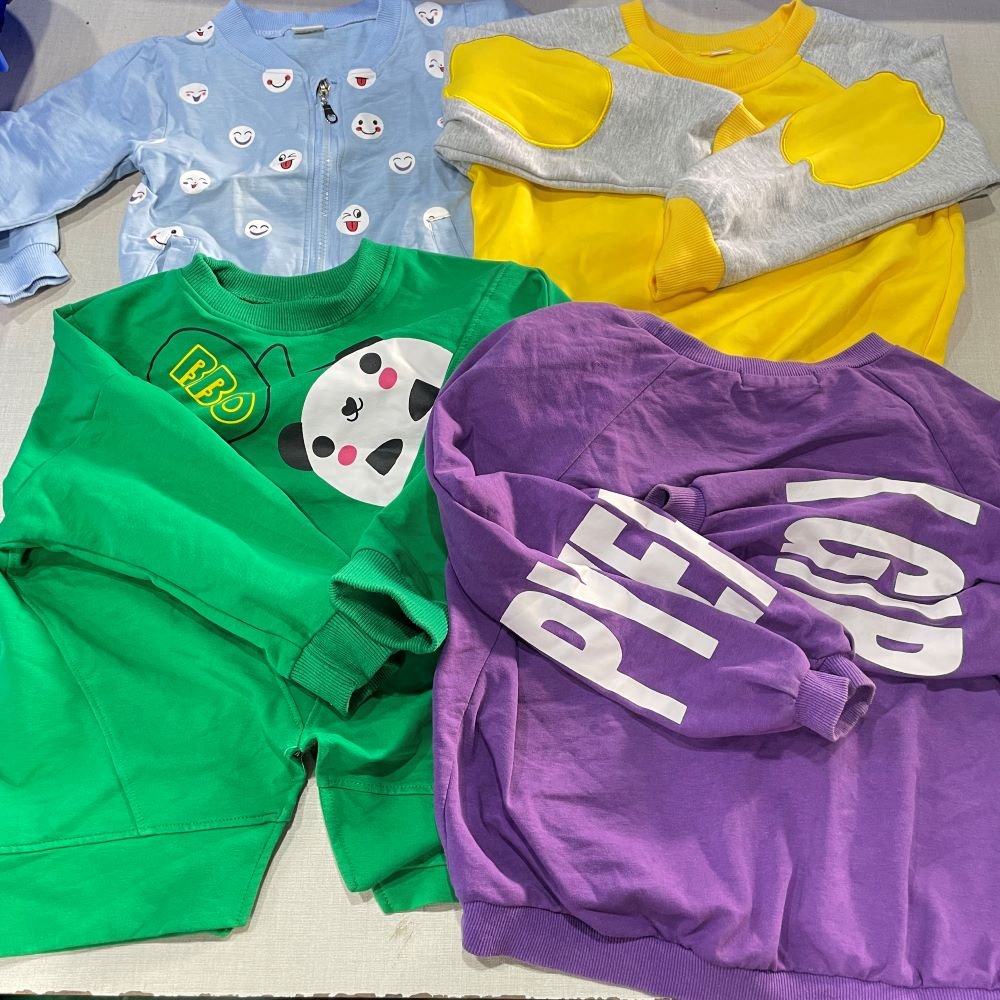 Autumn Winter used Sports Children's Clothing Stock Apparel Factory Wholesale Used Clothes Bales