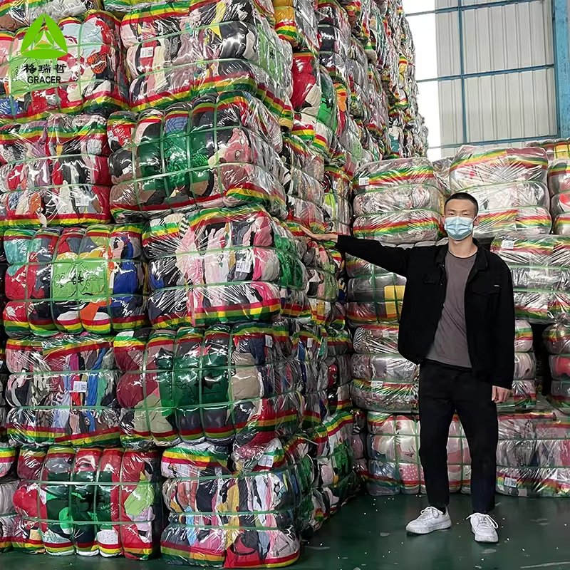 Ukay Ukay Bale Thrift Store Used Clothes Branded Mixed Used Clothes Bale Bulk Second Hand Clothing Supplier