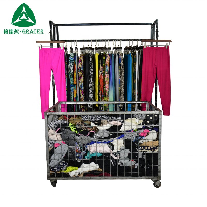 Gracer Brand Long Legging Tights Suppliers For Second Hand Clothing Used Clothes