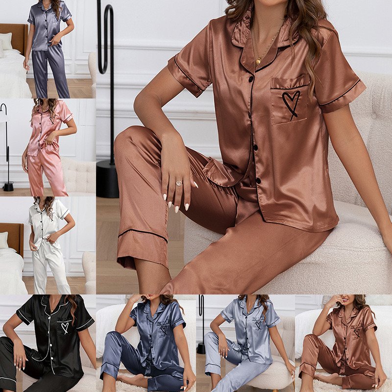 High Quality Chinese Ladies Loose Pajamas Set Soft and Flexible Women's Clothing