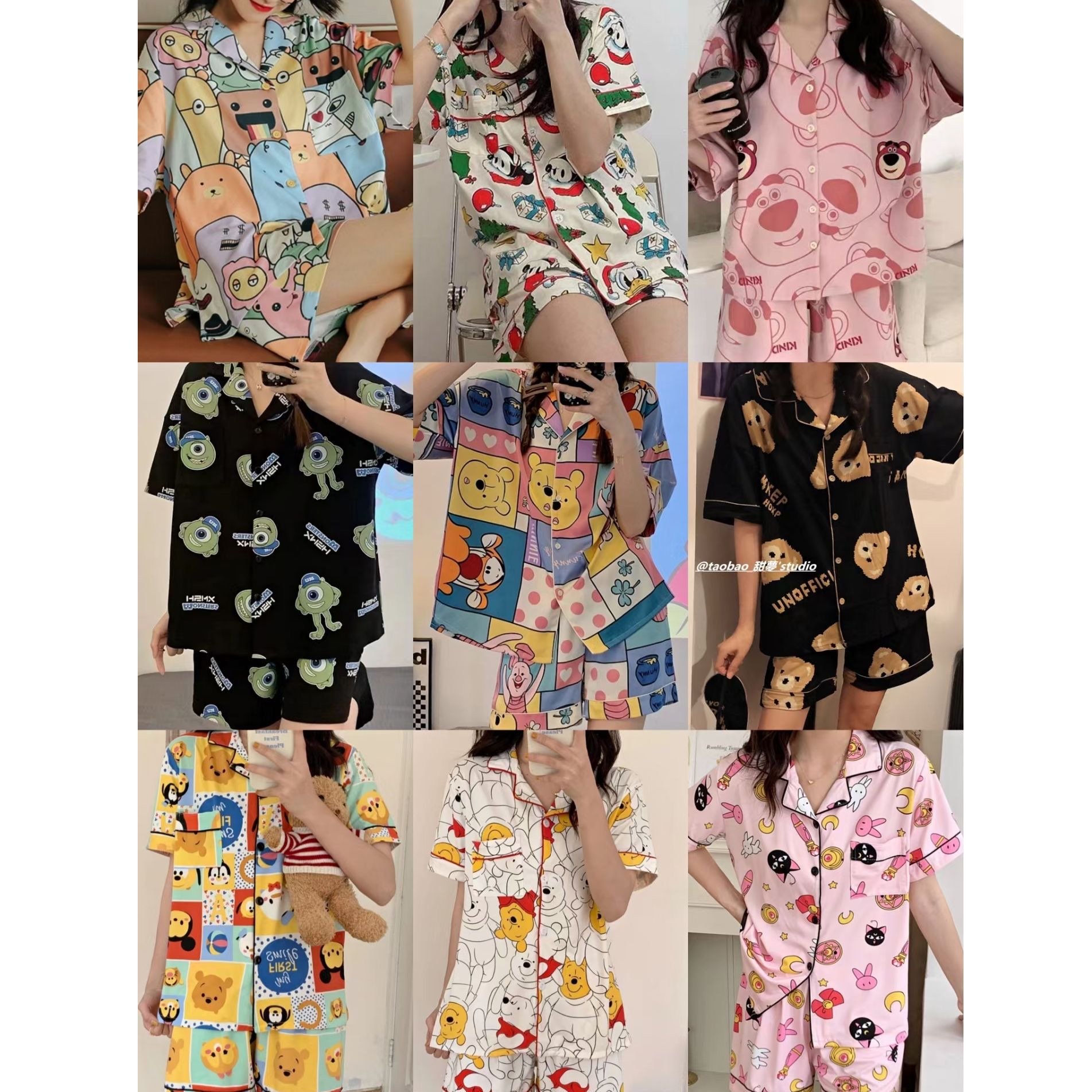 High Quality Chinese Ladies Loose Pajamas Set Soft and Flexible Women's Clothing