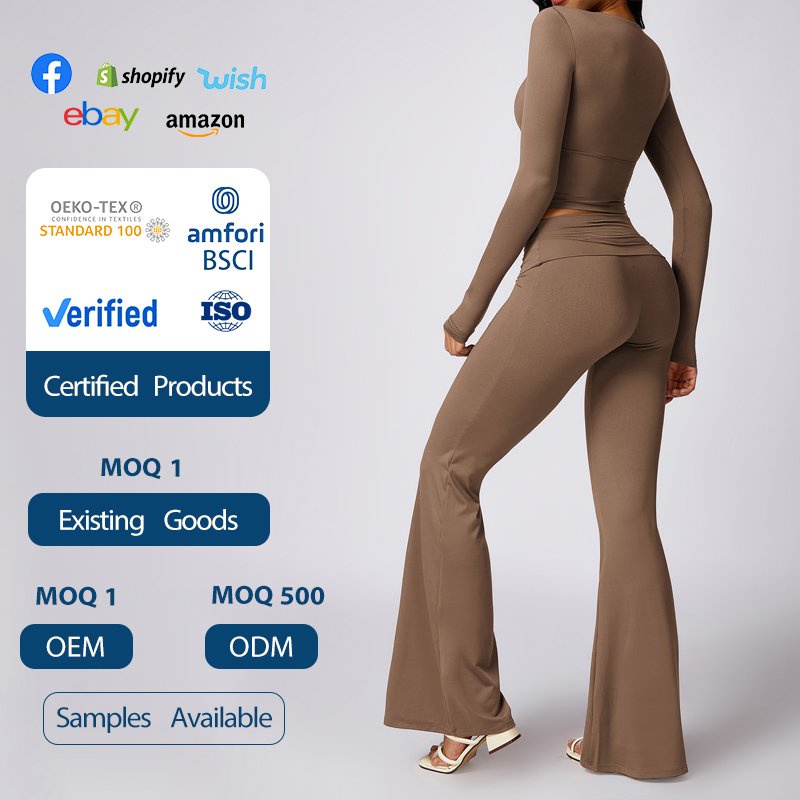 2024 New Versatile Long sleeved Beauty Back Quick Drying Yoga Set for Women's Running Fitness Outwear Tight Fitness Set