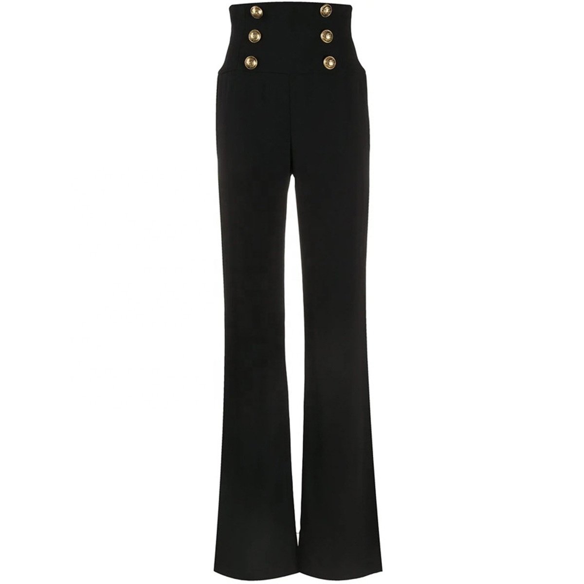 2023 High Quality Plus Size Women's Sets Elegant High Waist Office Lady Black Women's Two Piece Pants Set