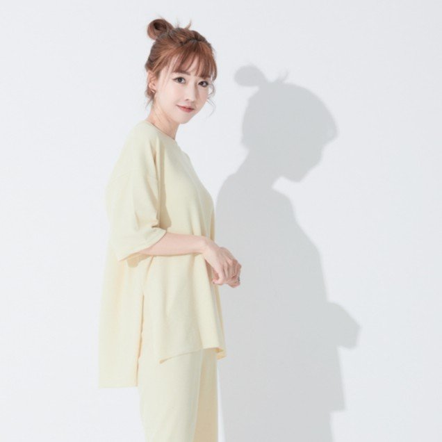 New Arrival Korean Women's Sets Hot Selling Soft Slit Point Set in Mint Color