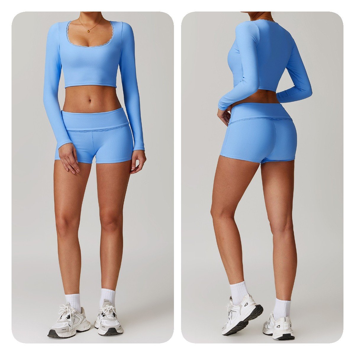 Customization High Quality Crop Top Vests Casual Seamless Yoga Sets Yoga Sets Fitness Women Summer Sport Yoga Sets
