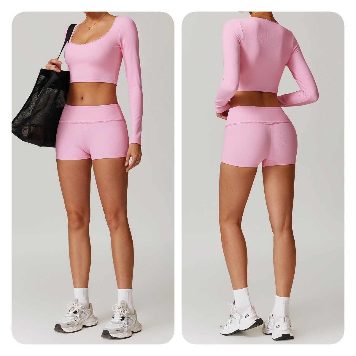 Customization High Quality Crop Top Vests Casual Seamless Yoga Sets Yoga Sets Fitness Women Summer Sport Yoga Sets