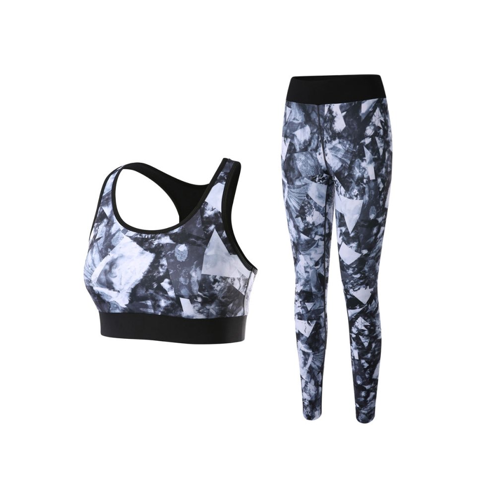 Customizable 2-Piece Women's Yoga Set Quick-Dry High Quality Athletic Gym Wear Sexy Sports Bra & Legging Available in XXXL Size