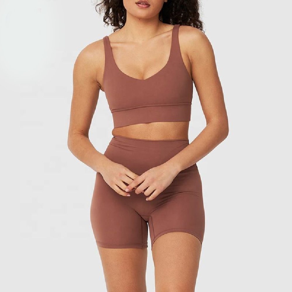 Customizable 2-Piece Women's Yoga Set Quick-Dry High Quality Athletic Gym Wear Sexy Sports Bra & Legging Available in XXXL Size