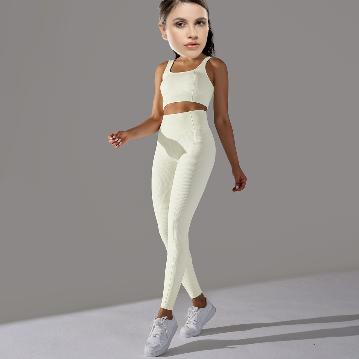 Wholesale Athletic Activewear Sports Clothes Seamless Workout Clothing Women Sportswear Yoga Wear Gym Fitness Sets