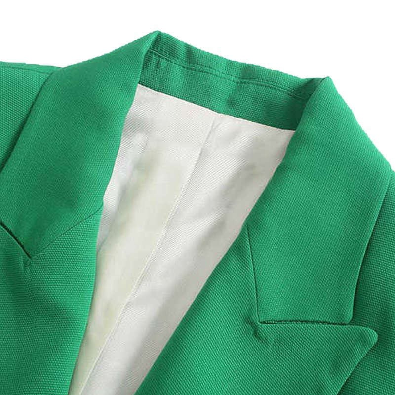 Custom Made Yellow Triple Breasted Business Suit for Women Elegant Office Attire Tailored in 2020