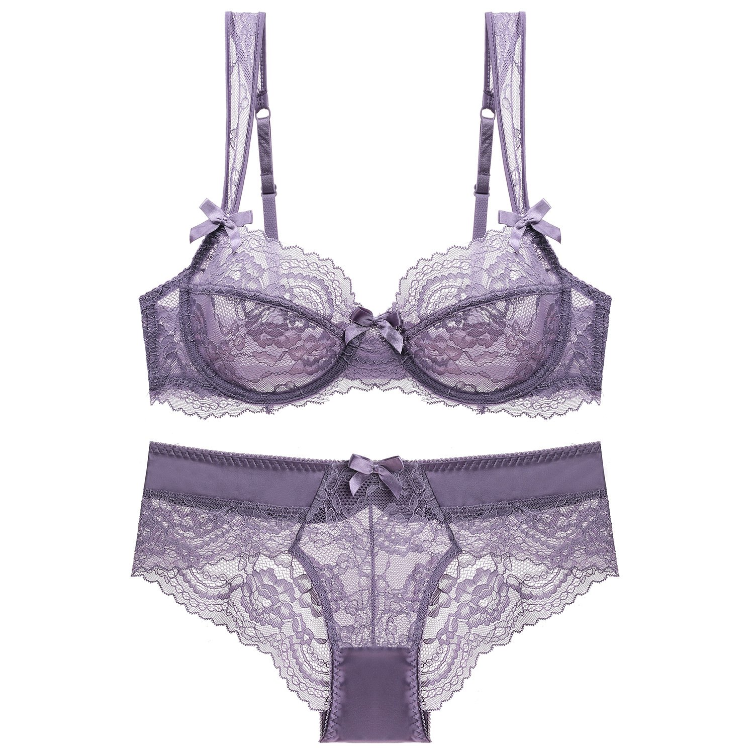 Wholesale Push Up Women's Bra Top Underwear Ladies Panties Bra & Brief Sets Bralette for Women