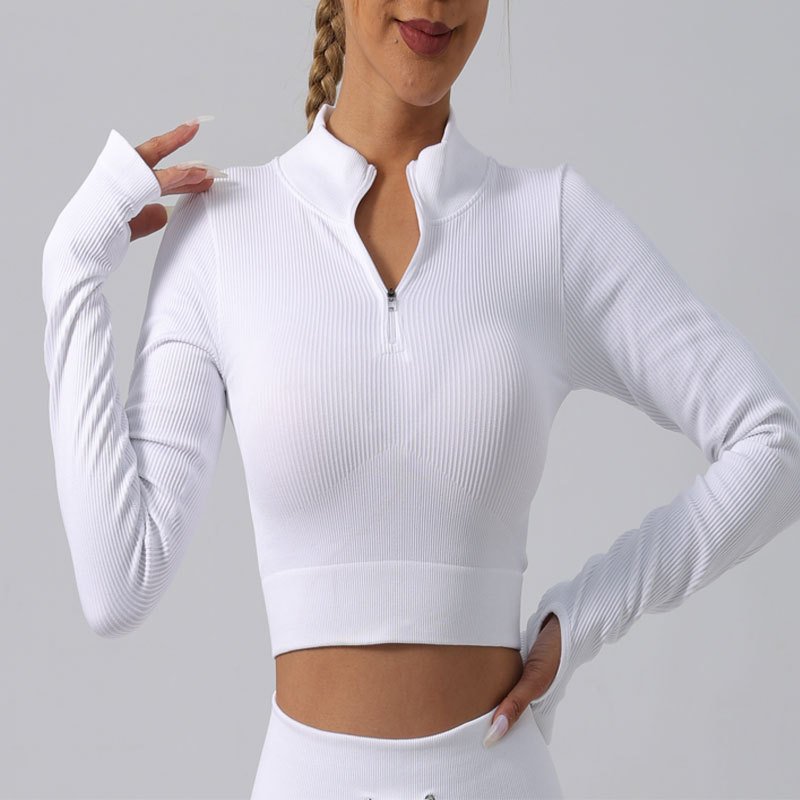 High Quality Embroidery Gym Tracksuits Sexy Plain Zipper 2 Piece Sports Custom Logo Sublimation Graphic Jogger Women'S Sets