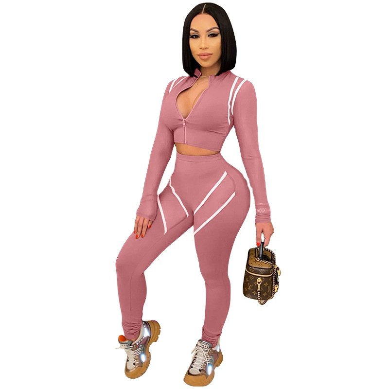 women's clothing 2024 clothing vendors v neck set two pieces suits new arrivals womens pant suits two piece sets for work