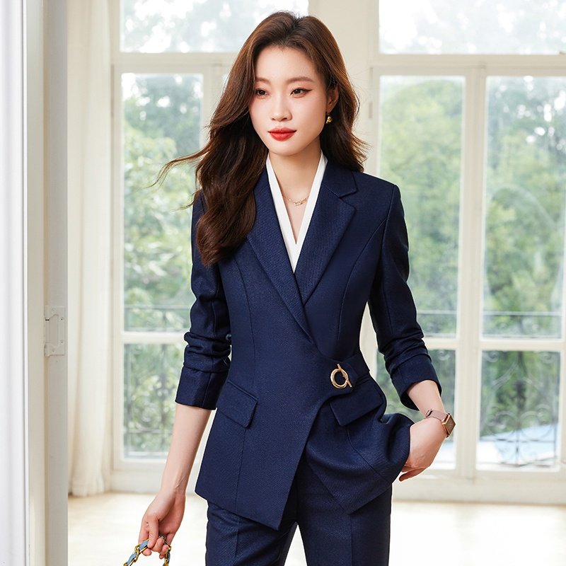 Factory Wholesale Women Regular Oem Custom Elegant Formal Ladies Office Suits Women Office Suit